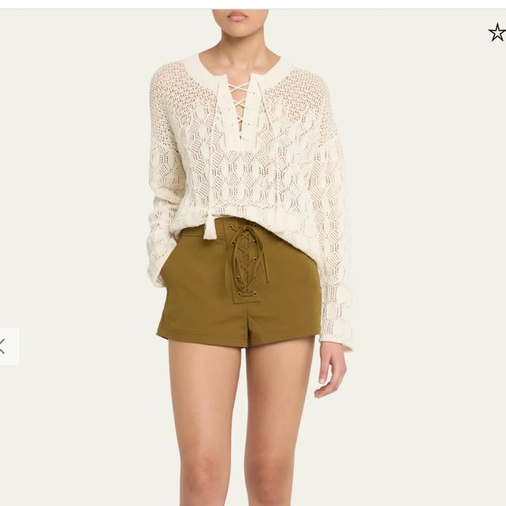 ALC Keri Crochet Sweater, S, NWT